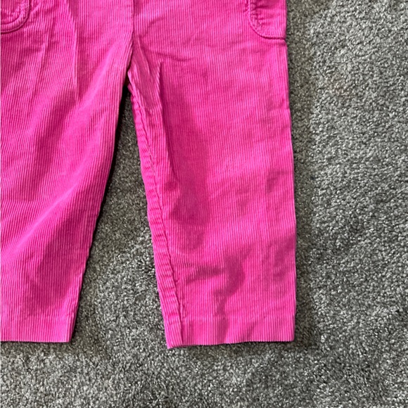 Vintage corduroy overalls girls 3T pink purple jumper romper USA girly 90s - Picture 7 of 16